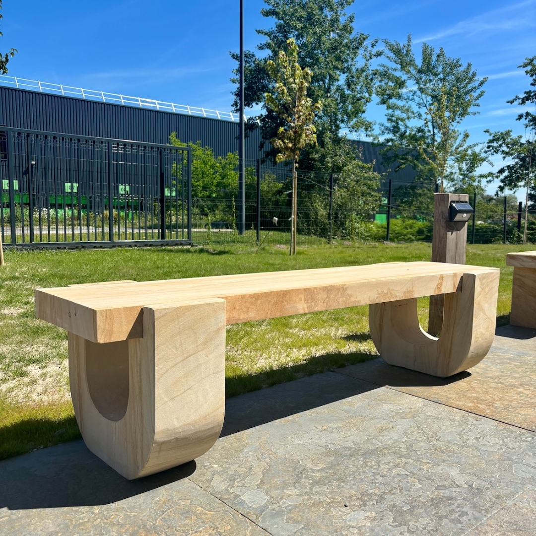 Banc en Pierre Naturelle